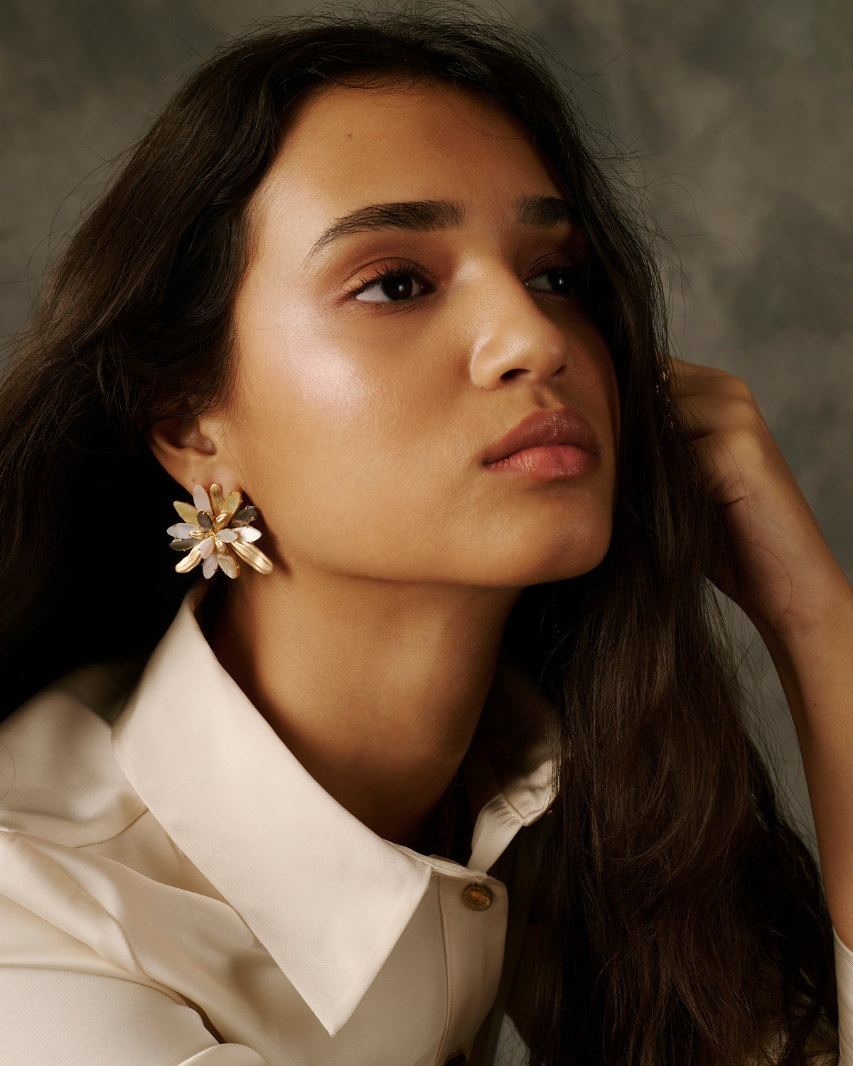 Pendientes Flor Marina