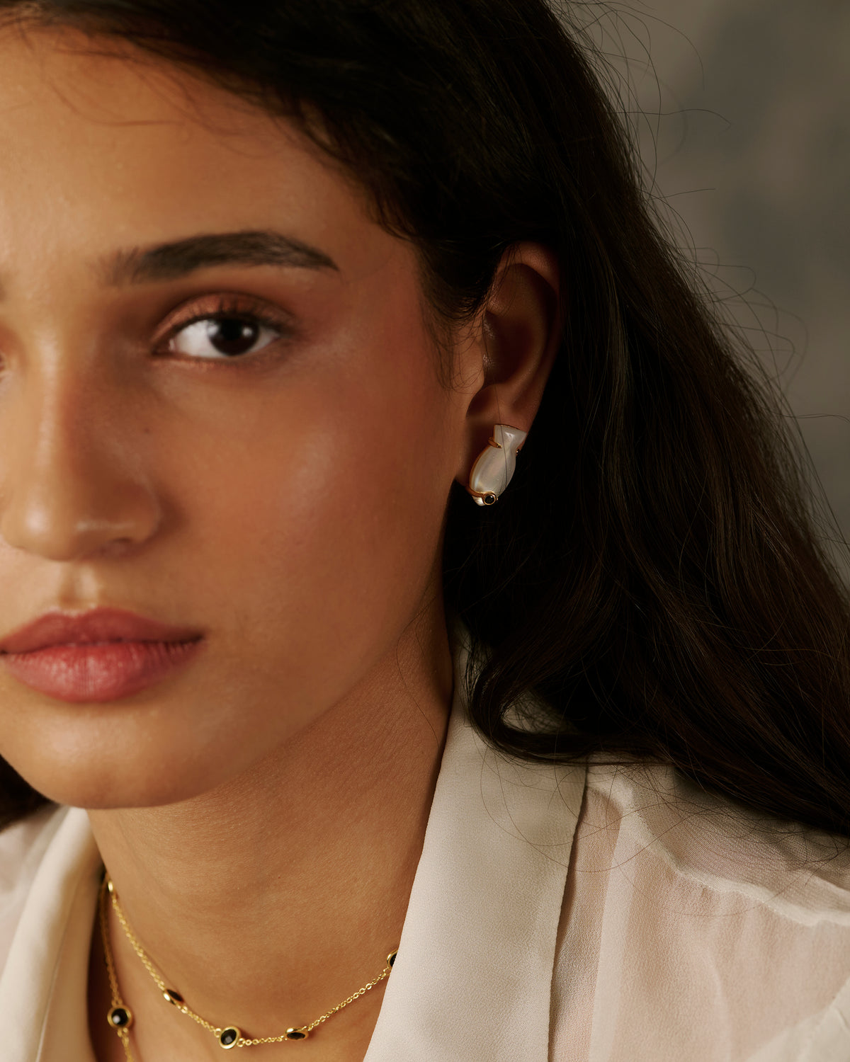 Coral Marea Earrings