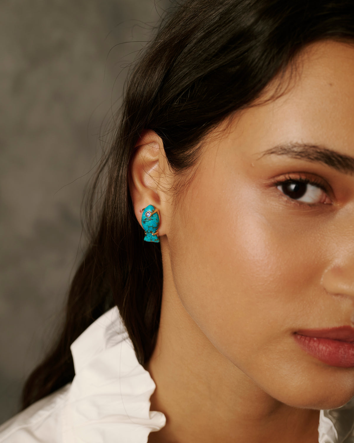 Coral Marea Earrings