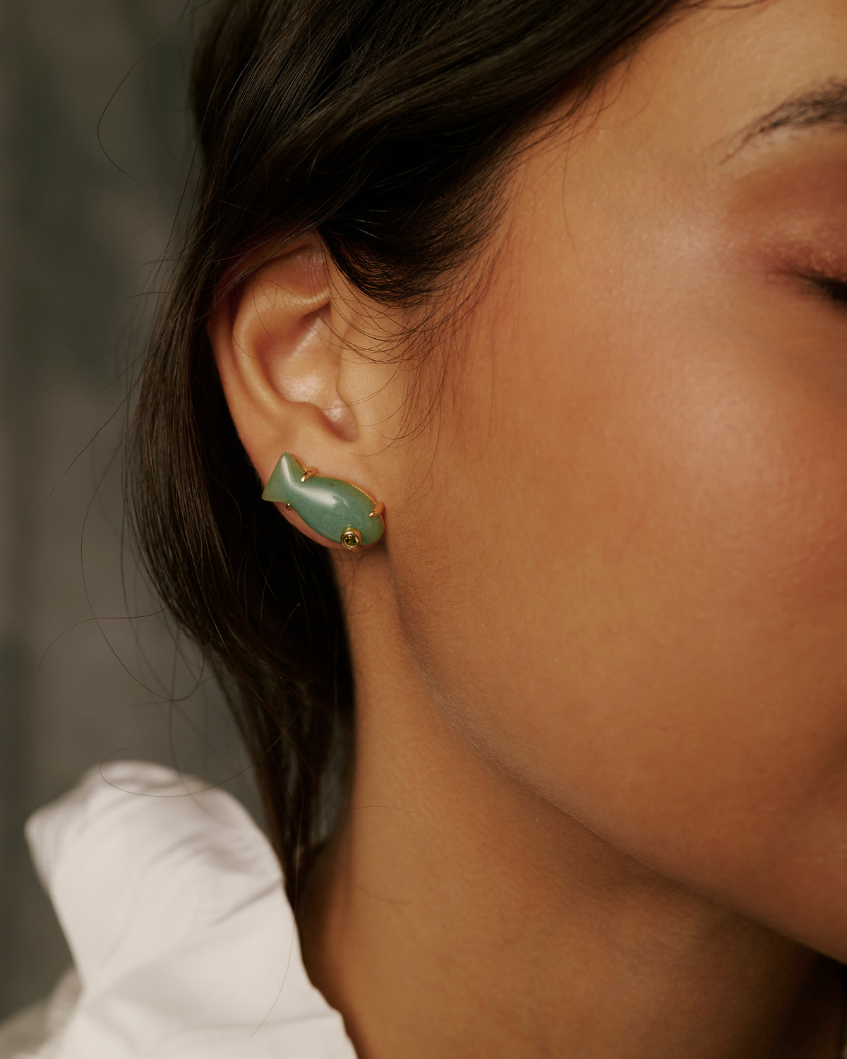 Pendientes Marea Aventurina