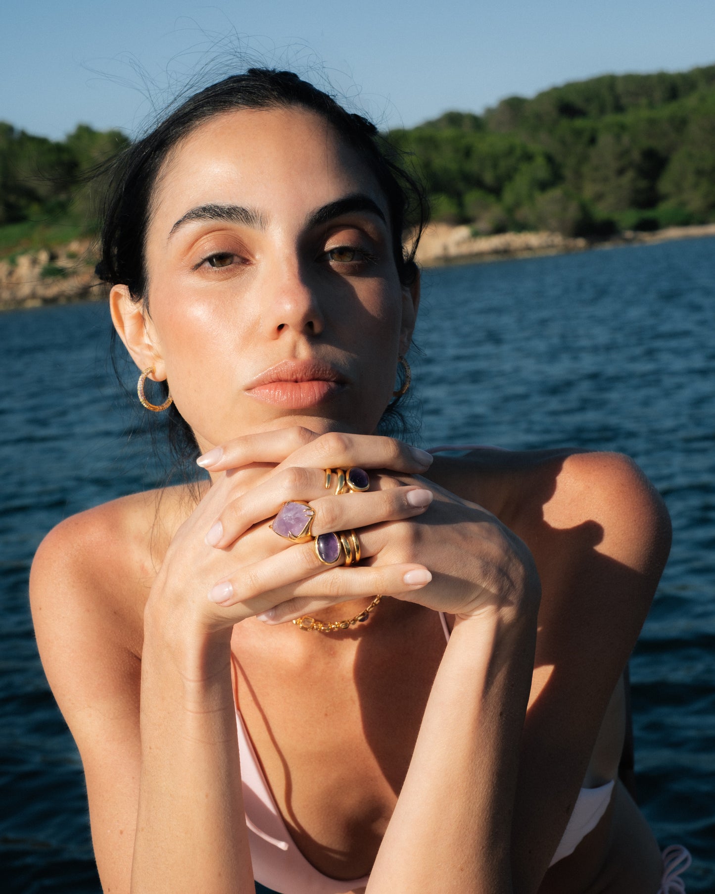 Anillo Renacuajo Amatista