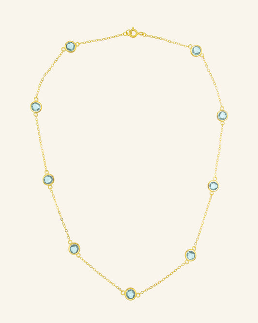 Sirius Mini Blue Necklace