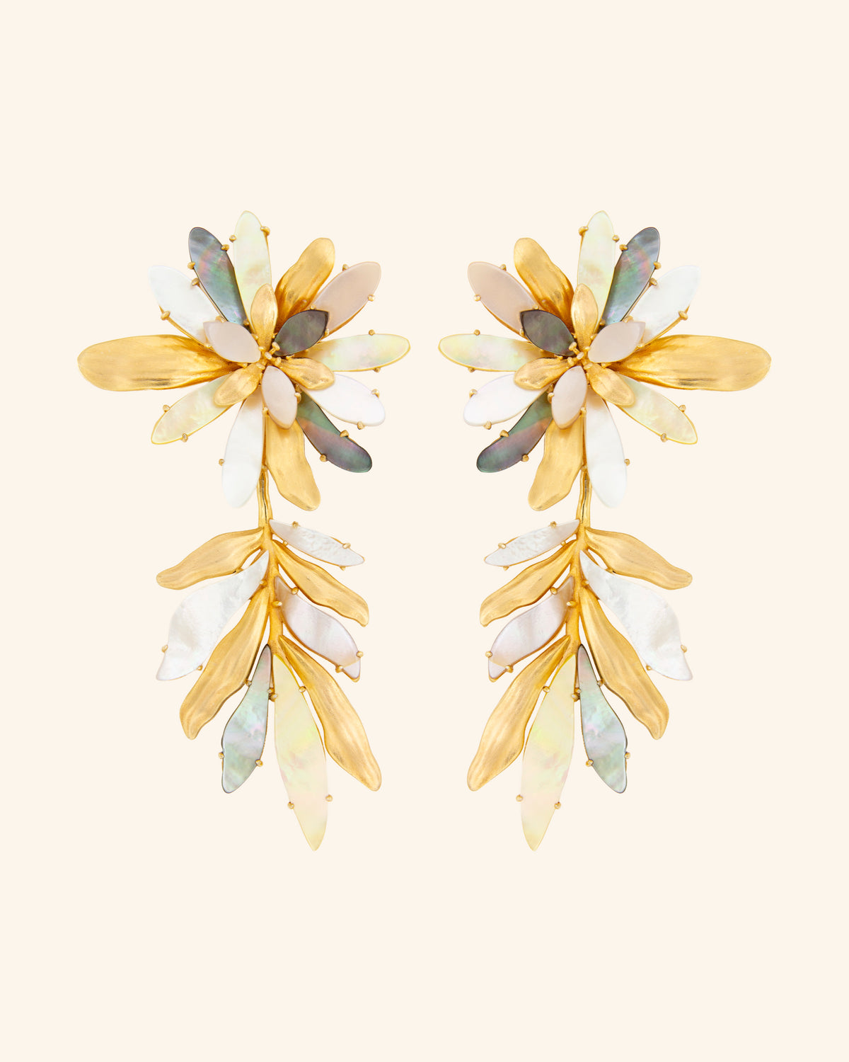 Pendientes Flor Marina