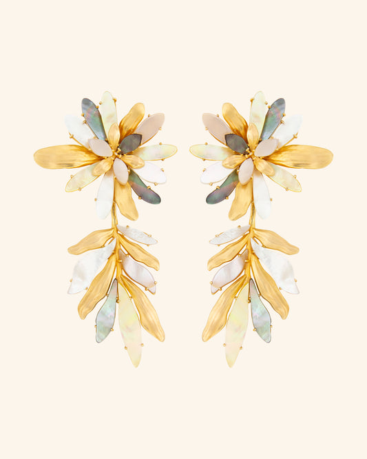 Pendientes Flor Marina