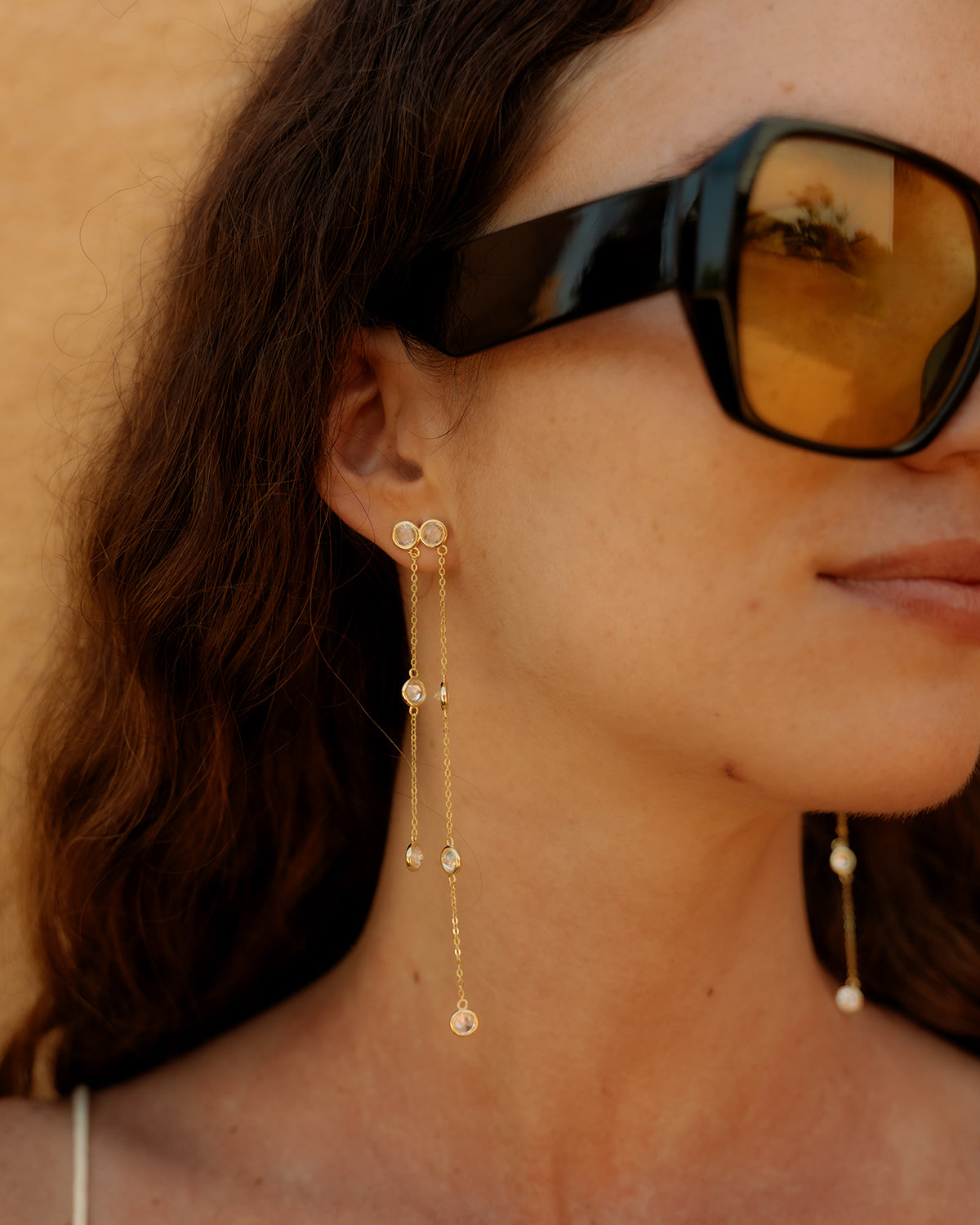 Pendientes Sirius Large incoloro