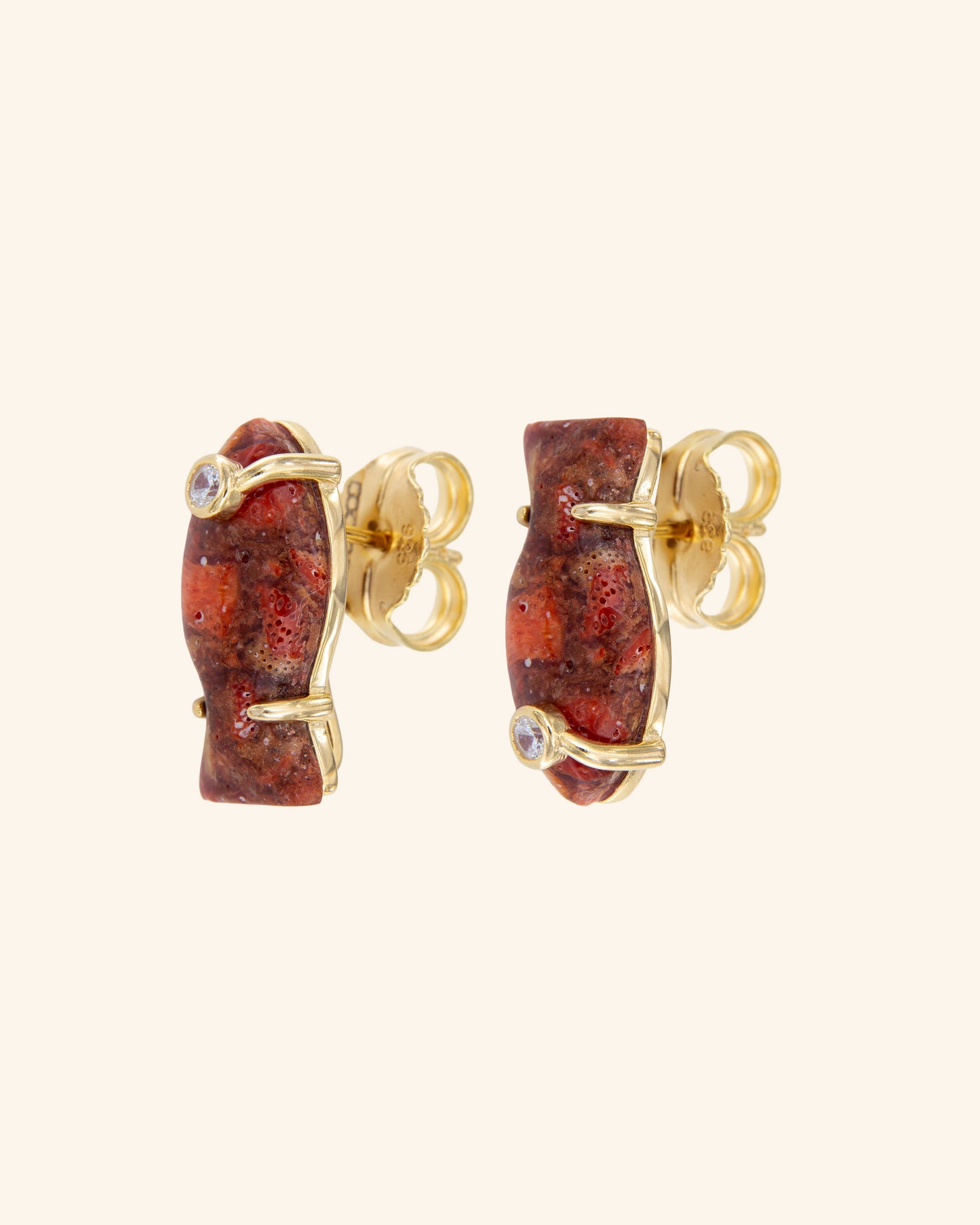 Coral Marea Earrings