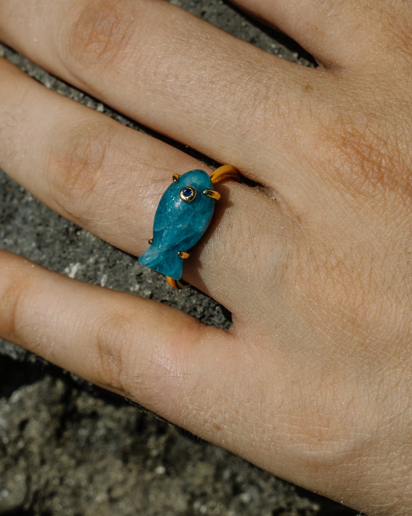 Anillo Marea Apatita