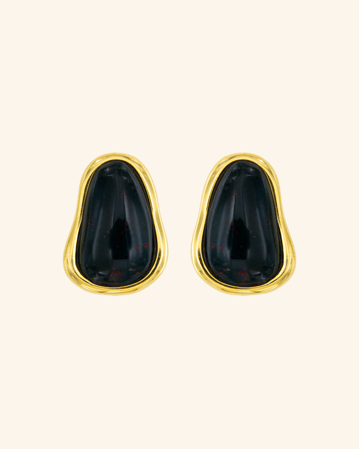 Long stone earrings
