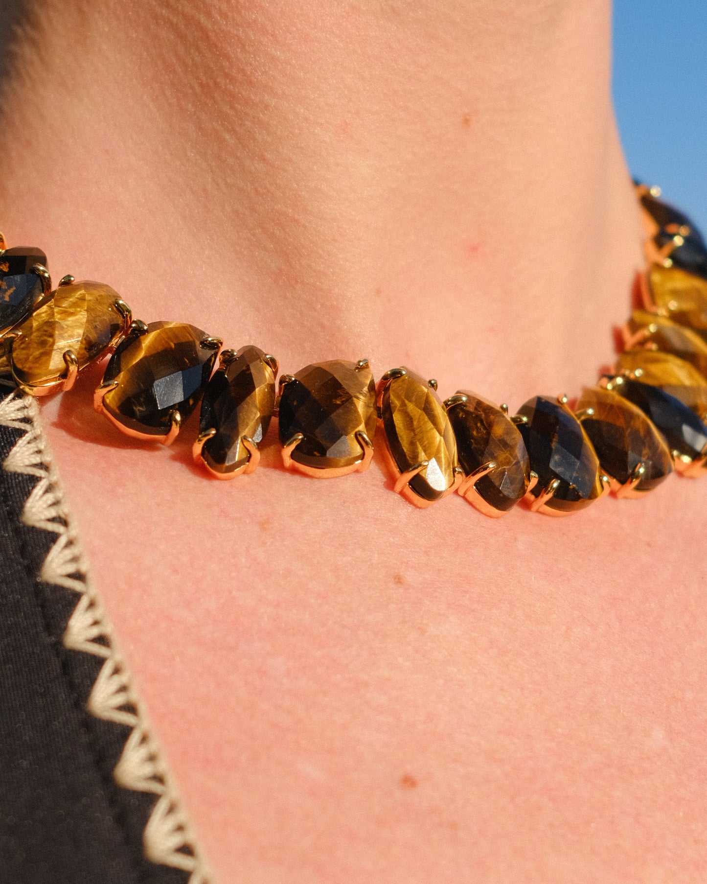 Tiger's Eye Erebus Necklace