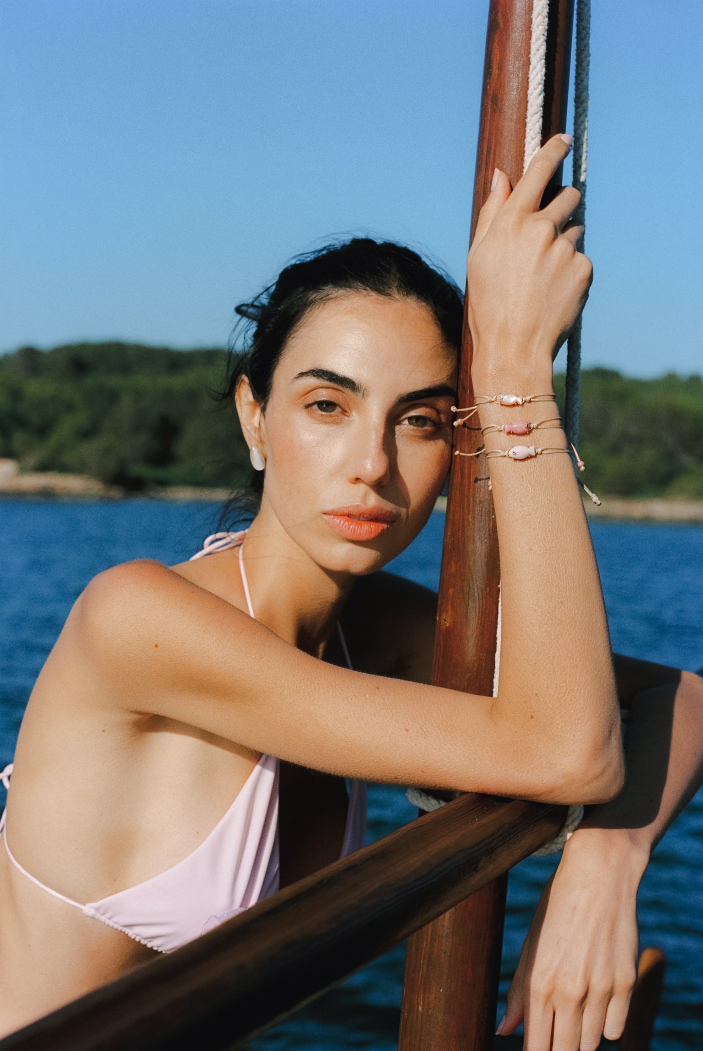 Pulsera Marea Opalo Rosa
