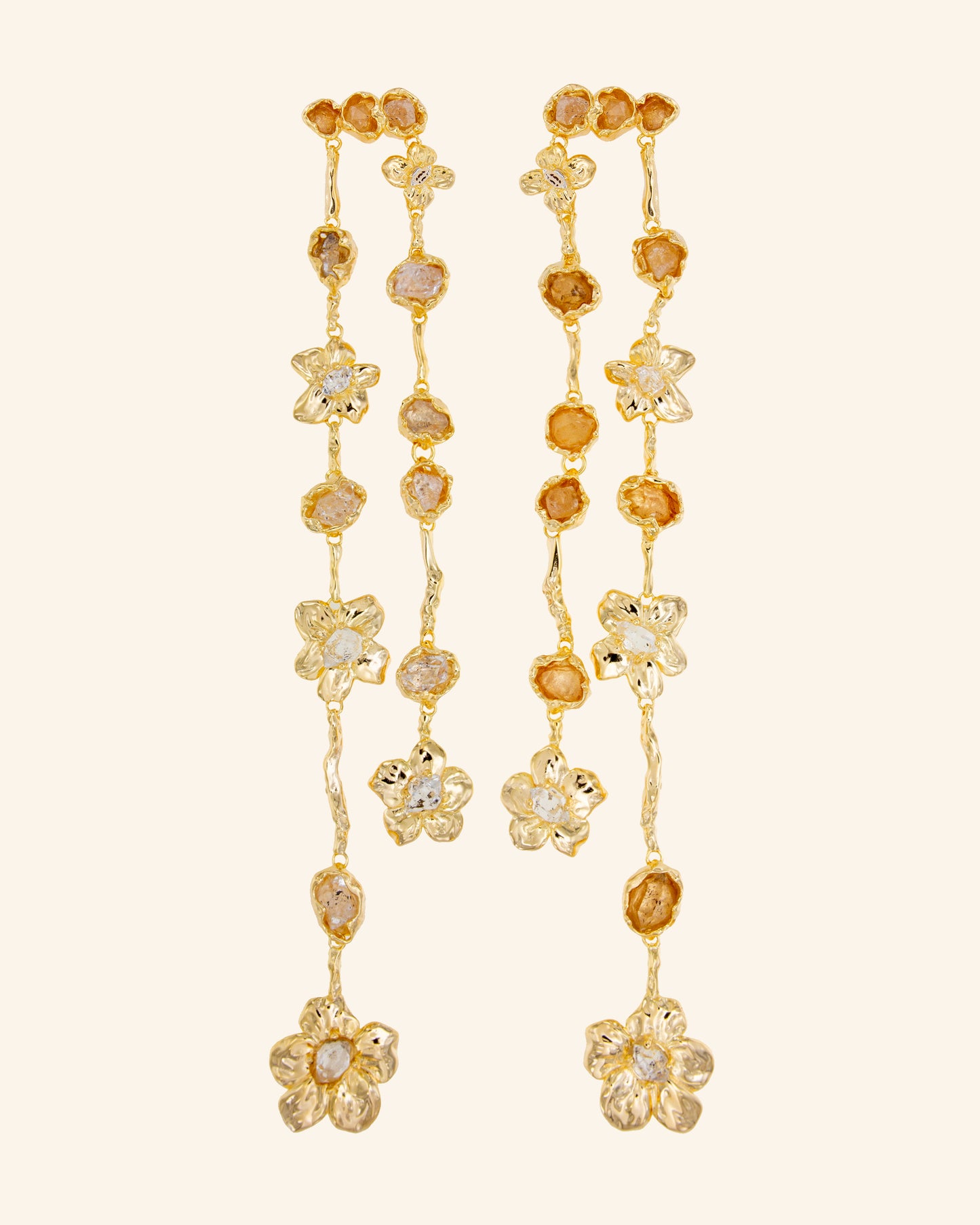 Pendientes Tintaida Citrino