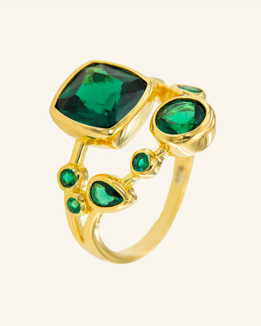 Anillo Vance Esmeralda