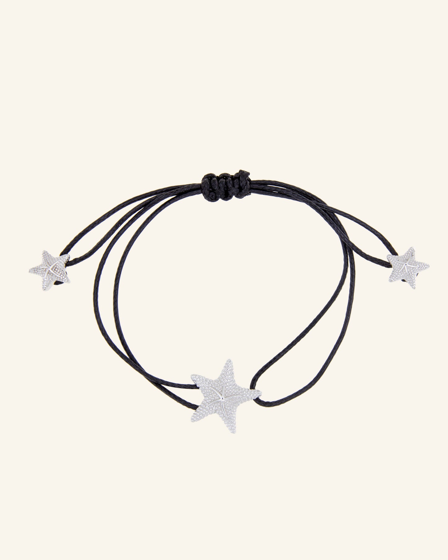 Pulsera Estrella Abisal Plata