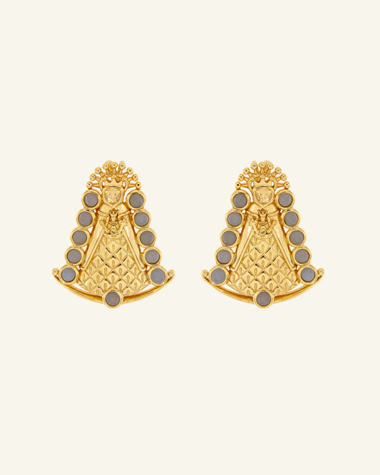 Pendientes Virgen Pilar Angelita PREORDER