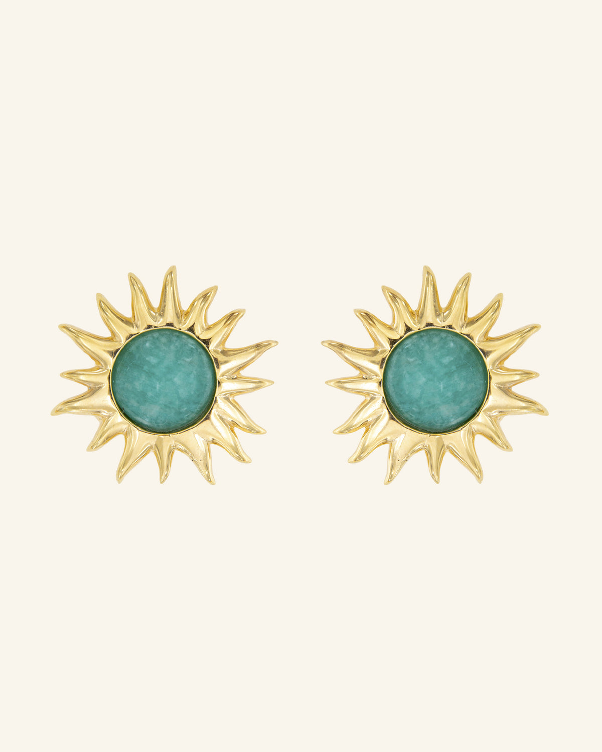 Pendientes Sol Fascinante Amazonita