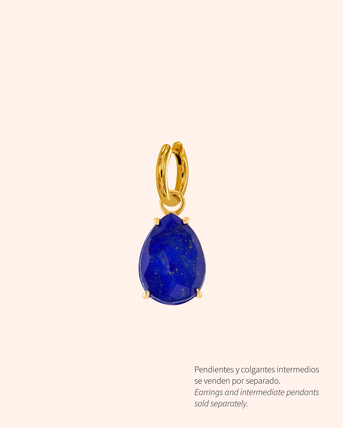 Kraz tears with lapis lazuli
