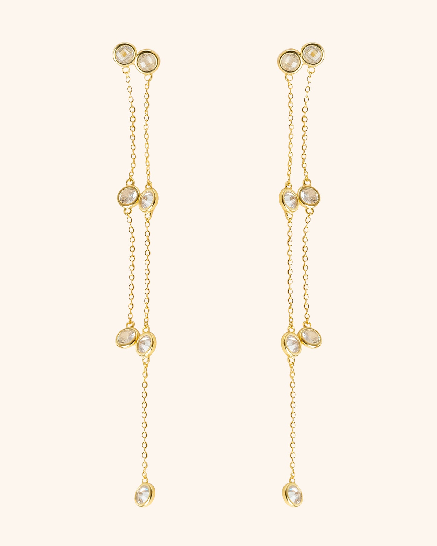 Pendientes Sirius Large incoloro