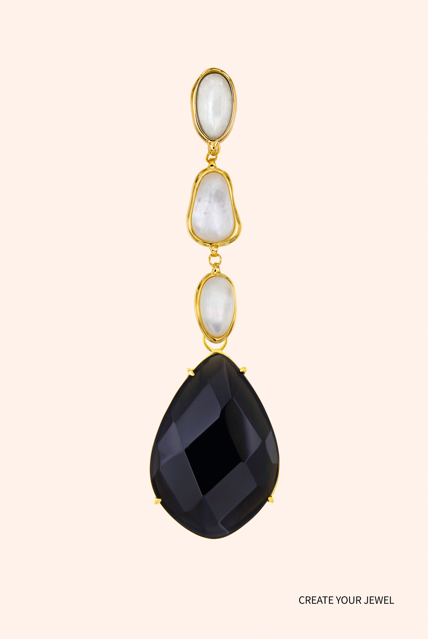 Pendientes Vivir Madreperla