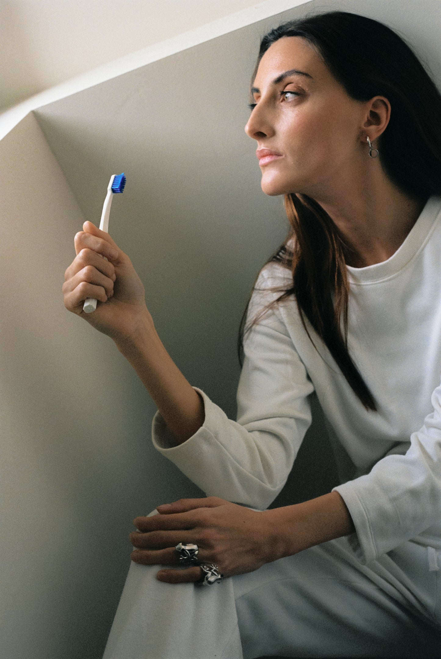 Anillo Rana Plata Mate
