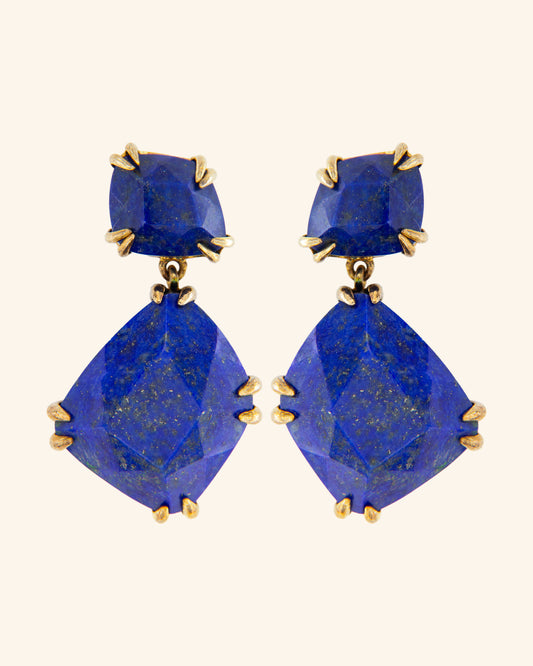 Vanuatu earrings with amazonite