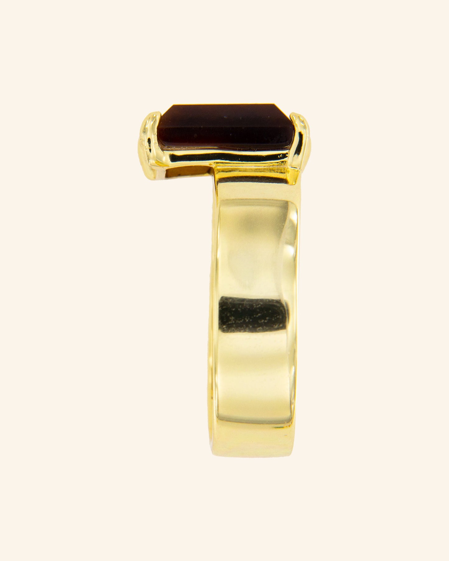 Gabo Ring with Tiger's Eye