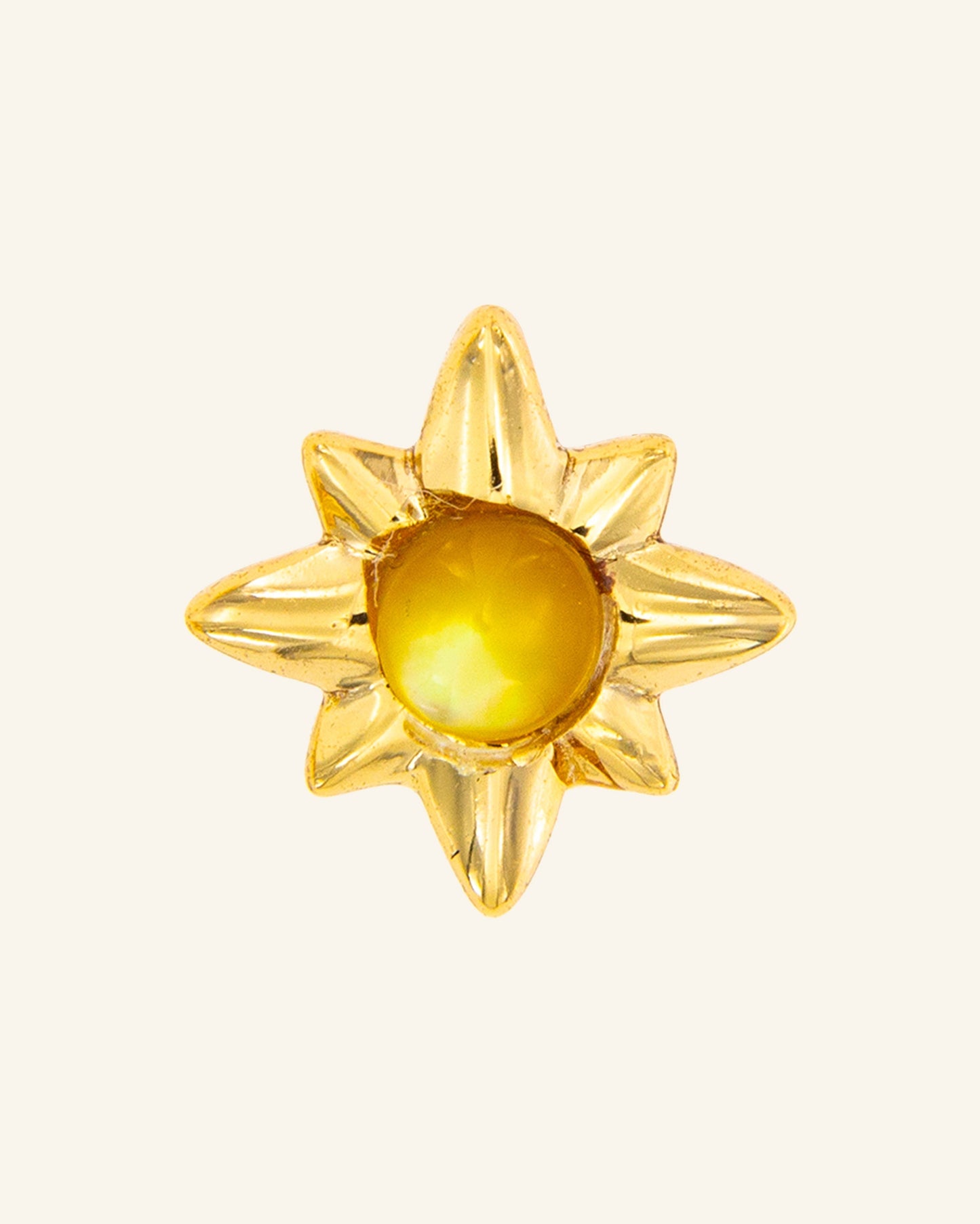 Estrella Minor pendant with yellow mother of pearl
