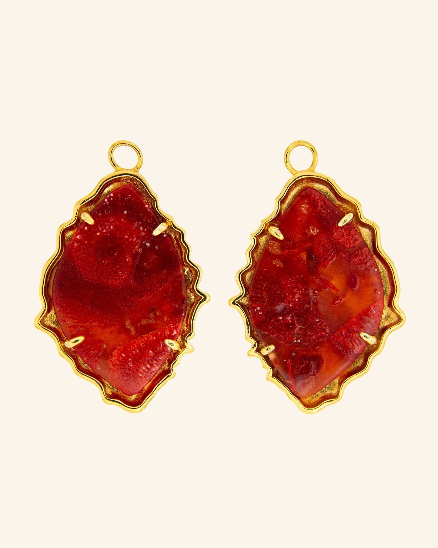Borneo MyCoolook Red Coral Pendants
