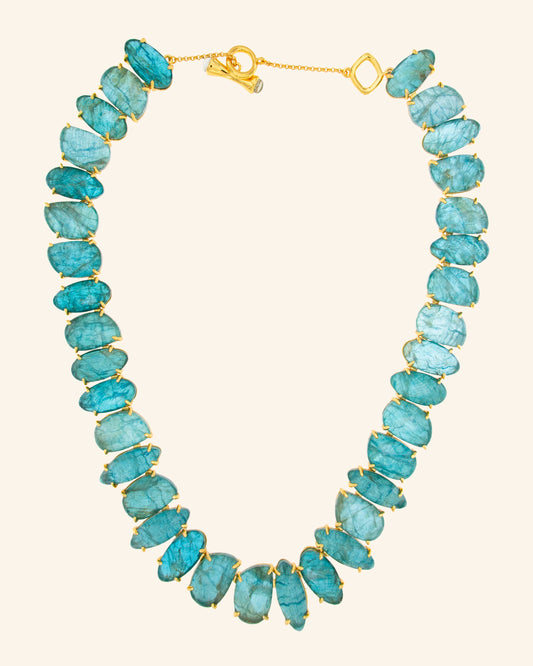 Erebus Blue Apatite Necklace