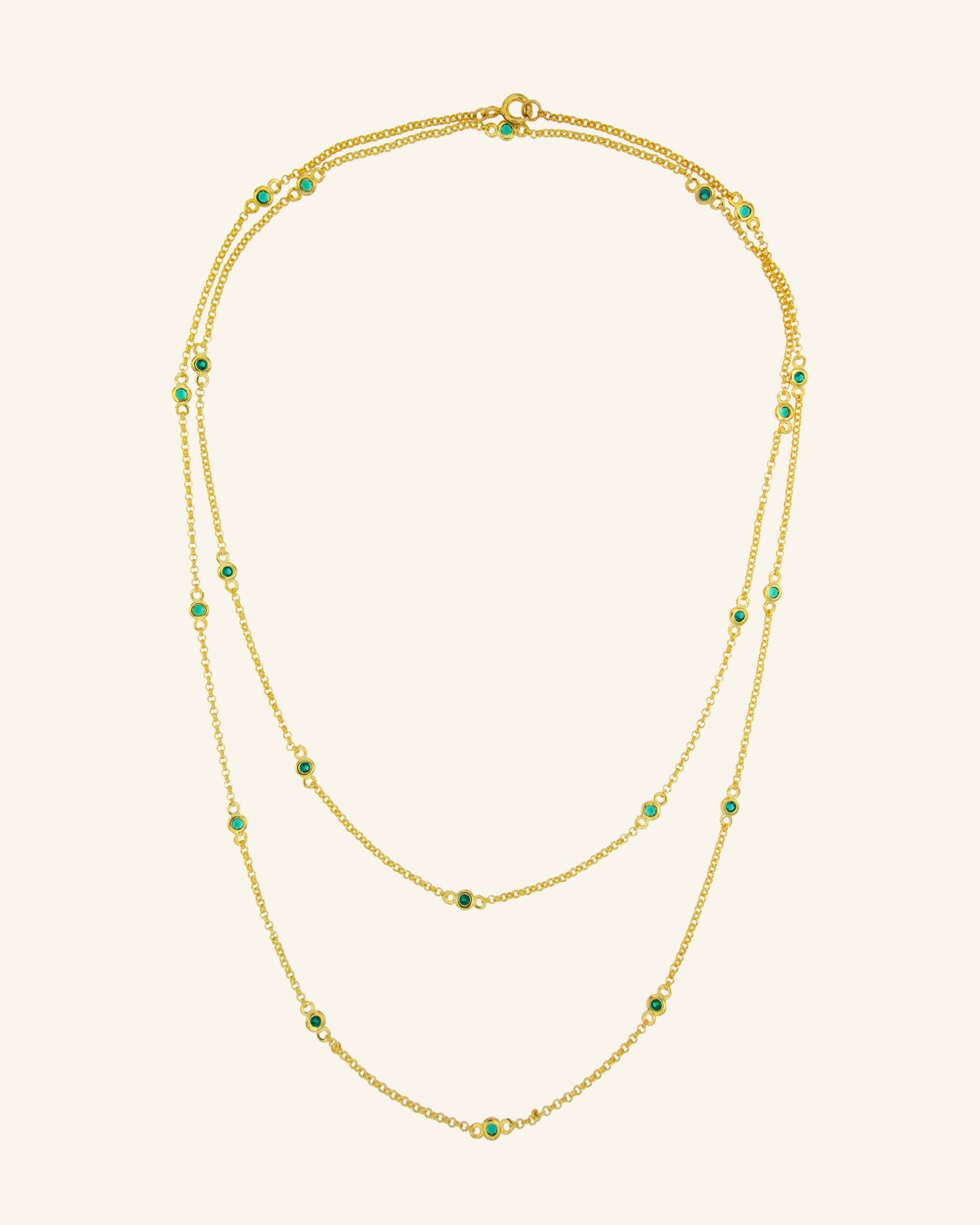 Green Robinson Necklace 80