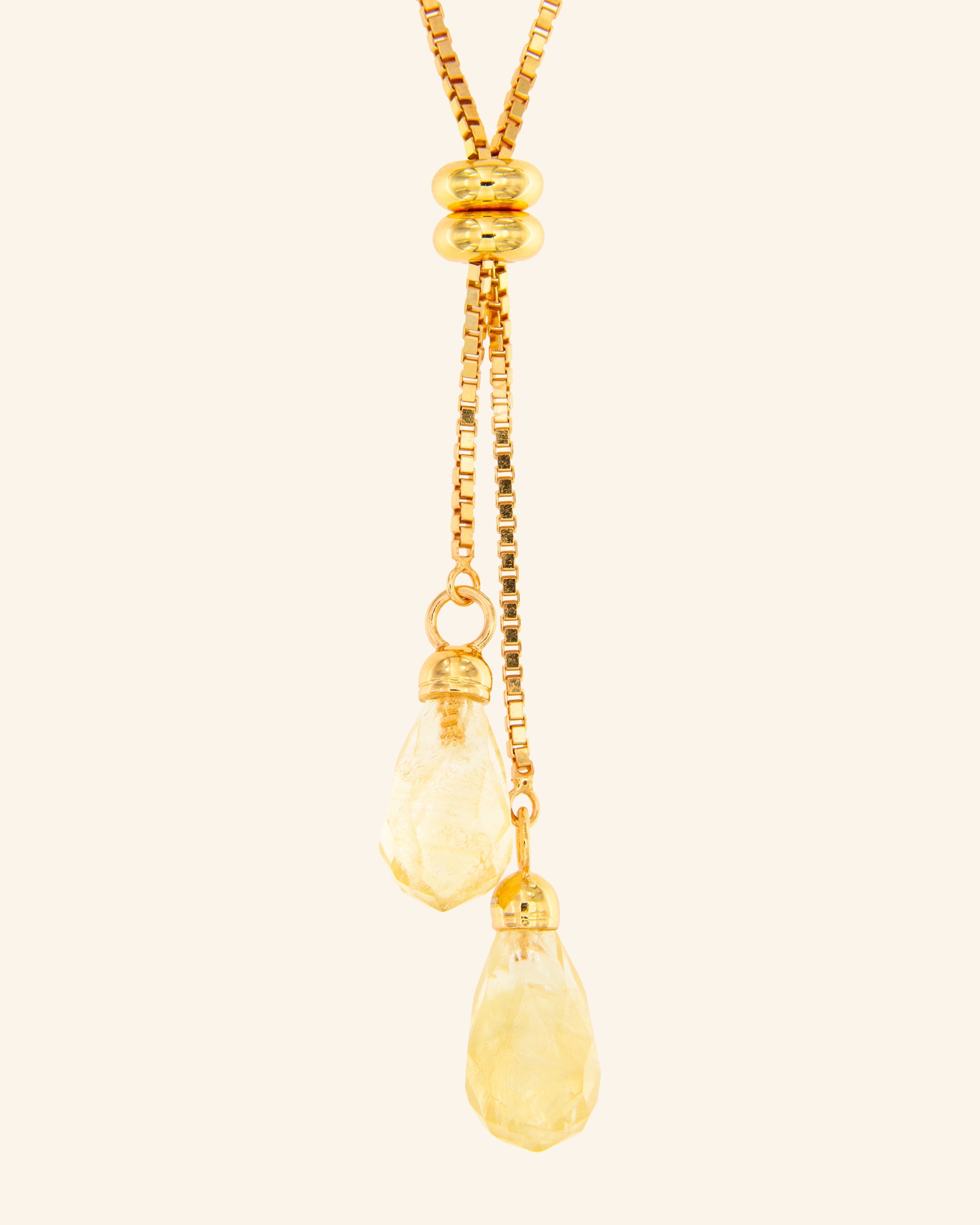 Costco store citrine necklace