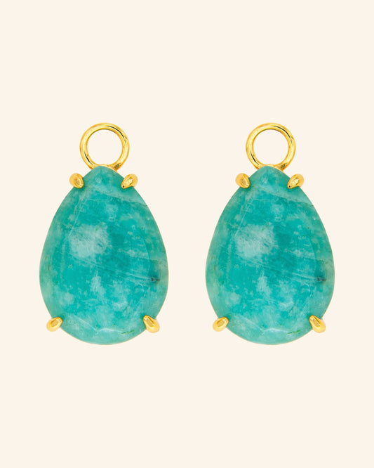 Kraz tears with amazonite