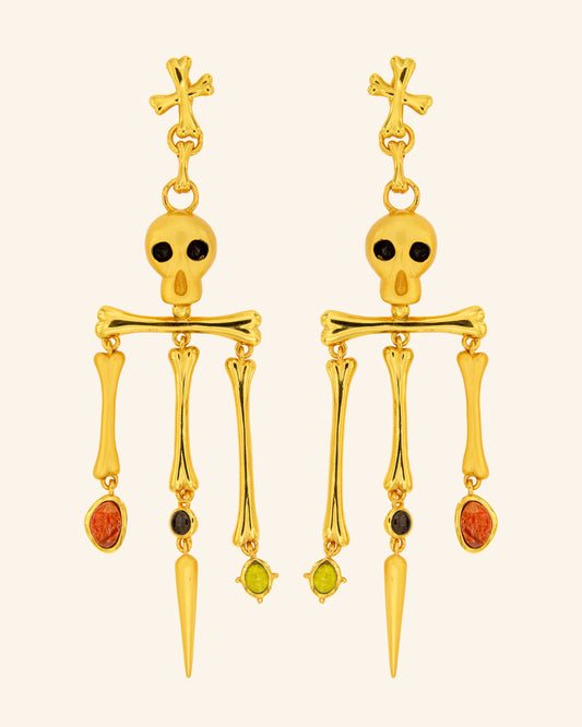 Pendientes Calaverita Literaria