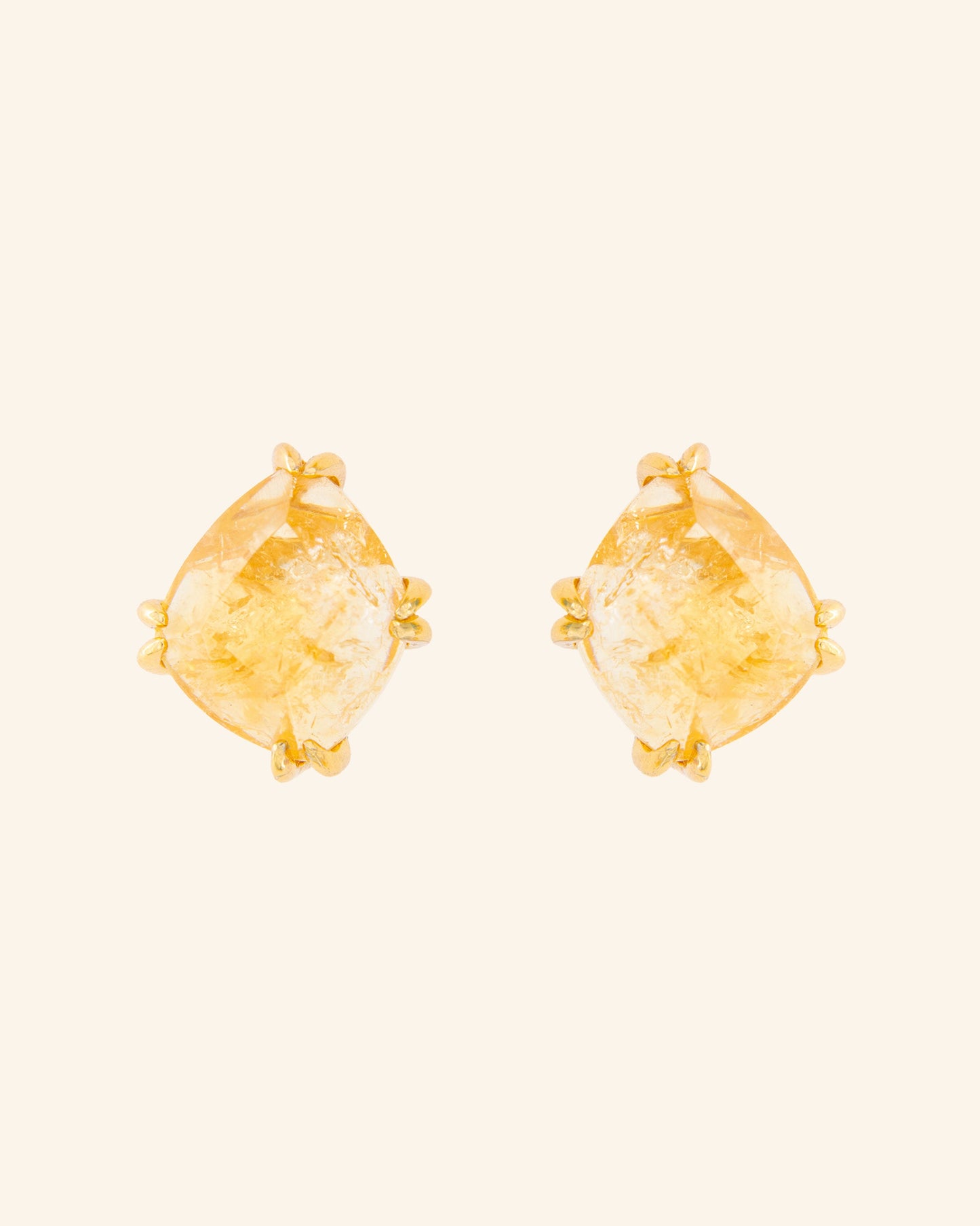 Pendientes Candy Tail cuarzo citrino