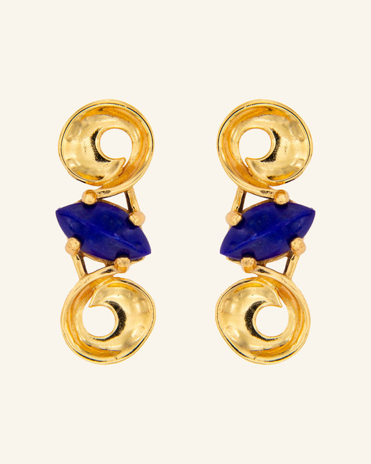 Maxim Lapis Lazuli Earrings