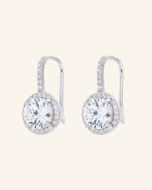 Volubilis earrings with zircons