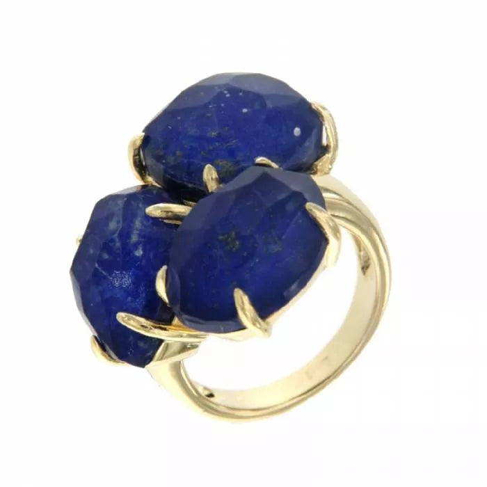Kraz ring with lapis lazuli