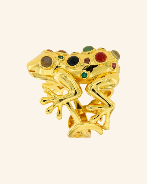 Jungle Frog Ring