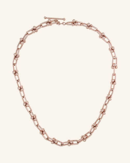 rose gold calypso chain 
