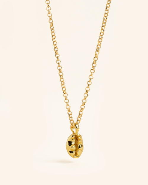 Two Gold Seeds Pendant
