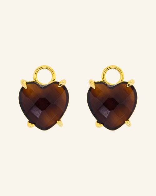 Heart Pendants with Smoke