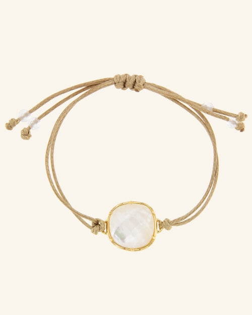 Byzantium Bracelet with White Mother of Pearl