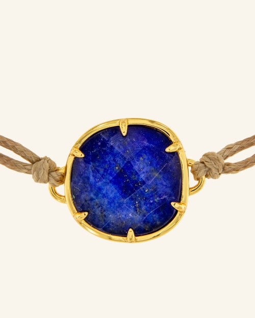 Byzantium bracelet with lapis lazuli